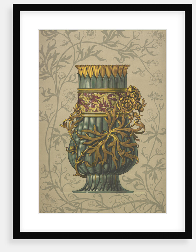 Plate 102 from 'Die Pflanze in Kunst und Gewerbe' by Anton Seder